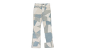 PATCHWORK FLARE JEAN "Alabaster" SS22MDF002