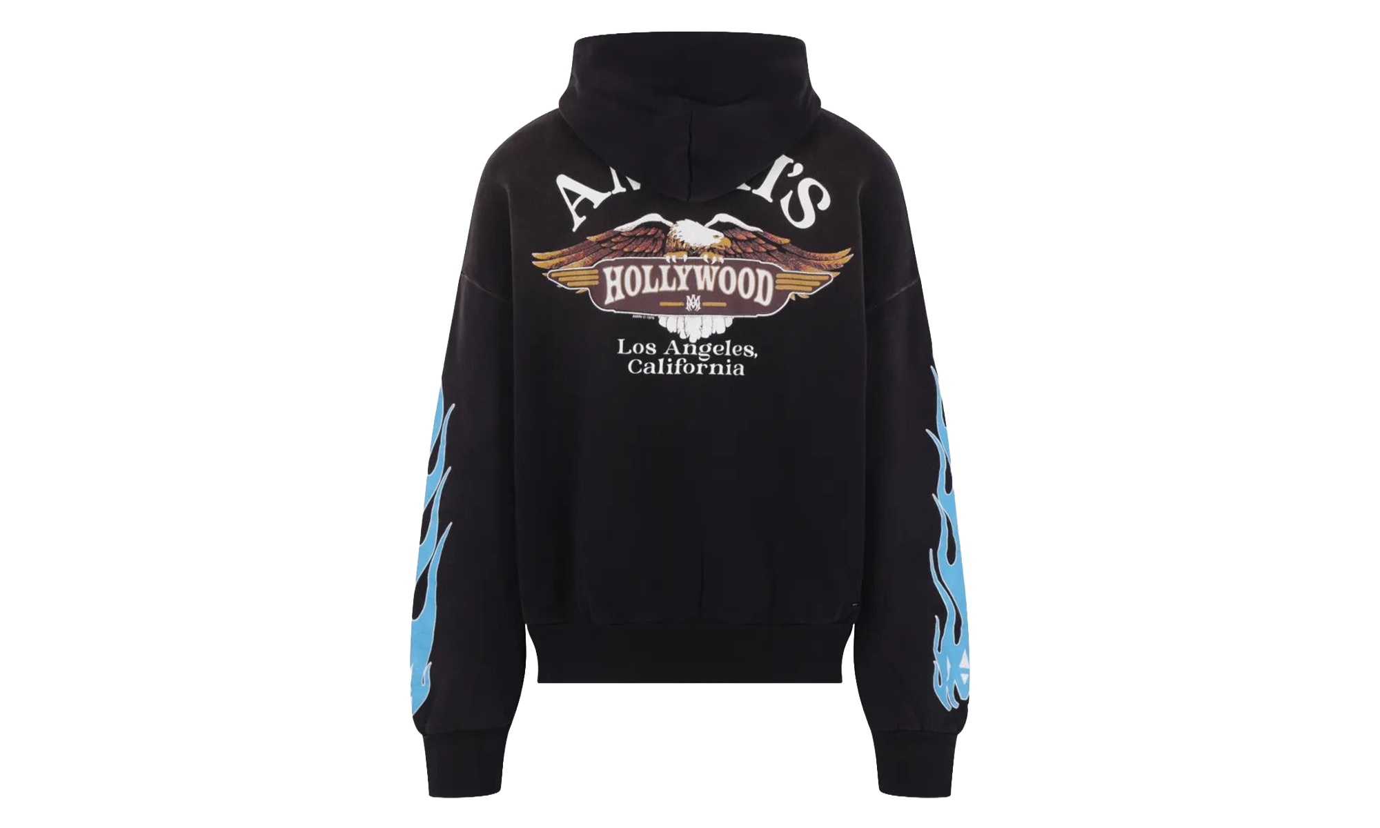 MA Flames Zip Hoodie "Black" AMTOJR1113 001