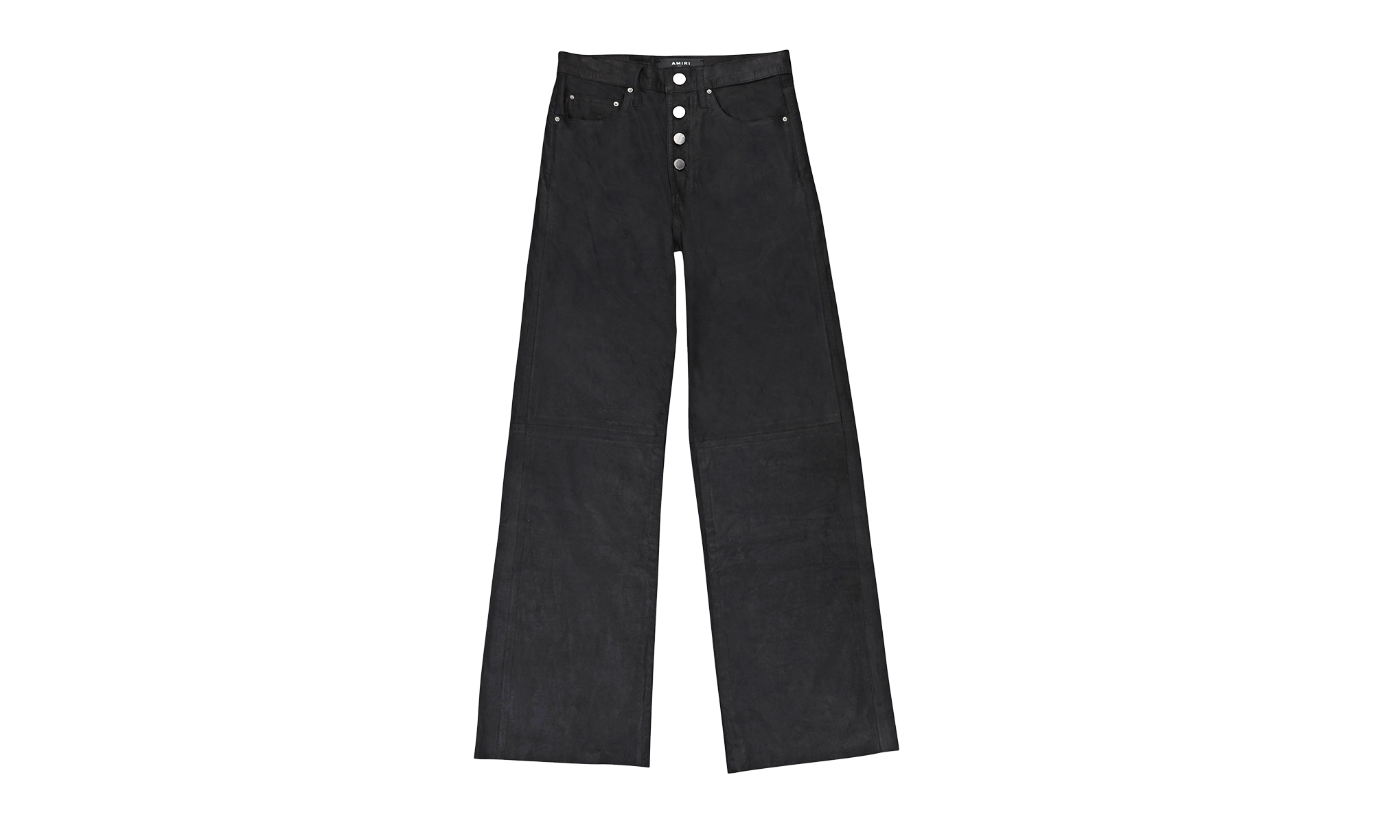 Baggy Leather Pants "Black" WBBAG LTH
