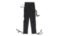 Tactical Leather Cargo Pants "Black" PS22MLP003_Black