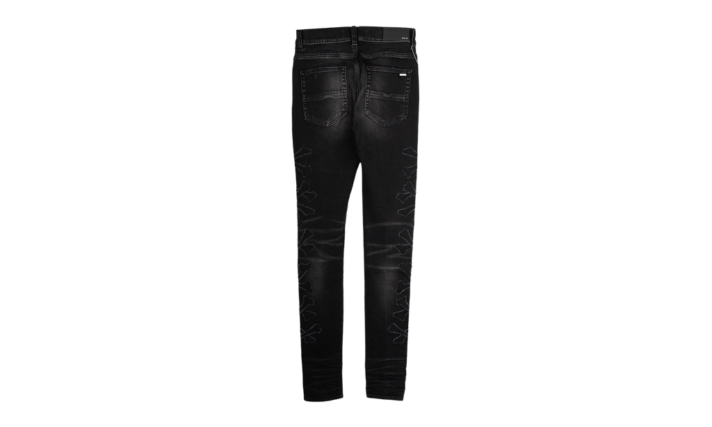 NY XO Bones Jeans "Aged Black" AMDNSY1181 023