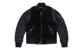 Shearling Bomber Jacket "Black" PS22MLJ026_BLACK