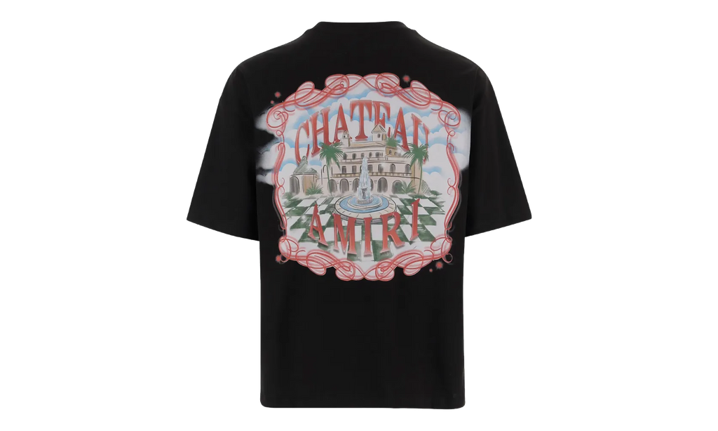 Chateau Sketch Oversize Tee "Black" AMTOJR1123 001
