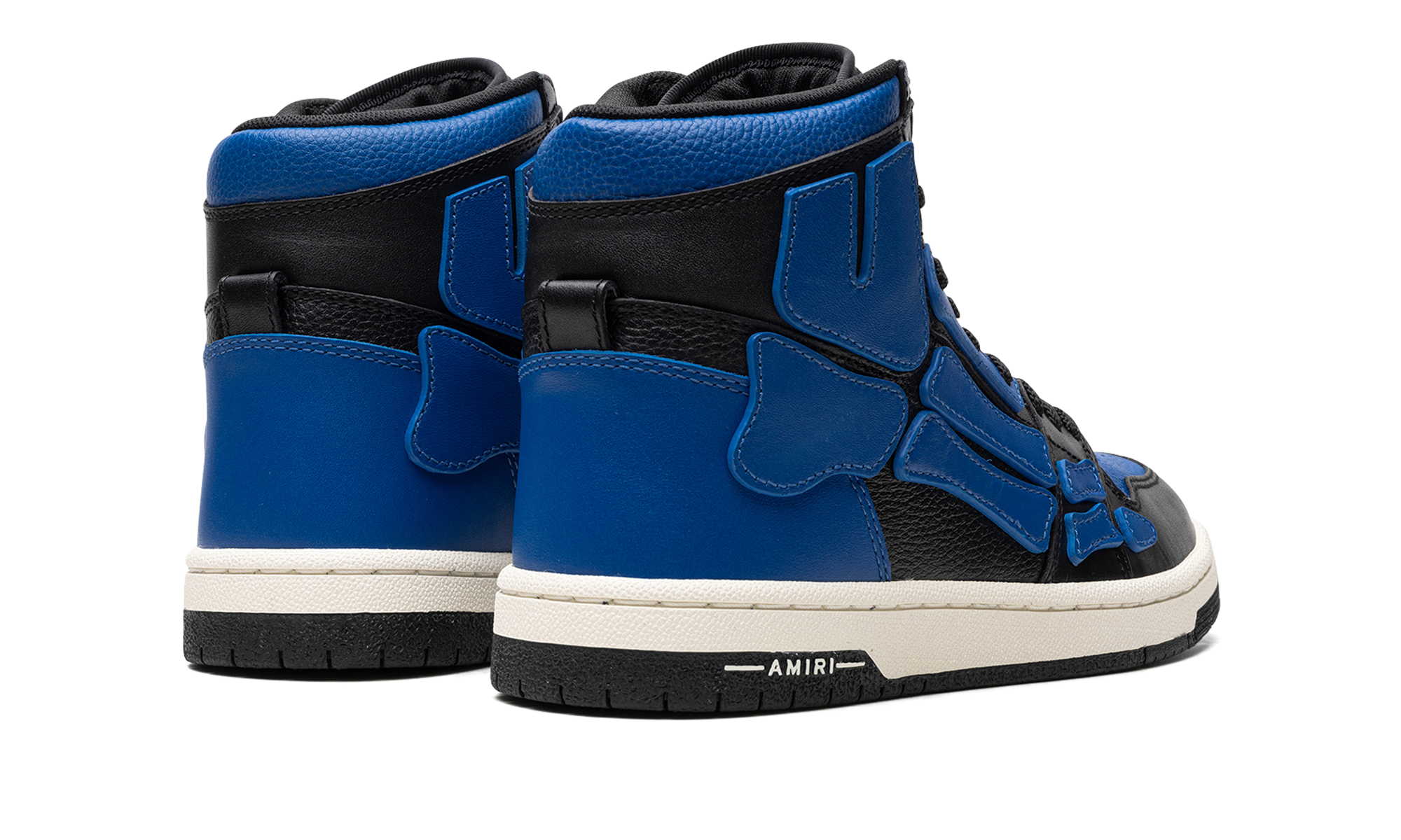 Skeleton Hi Top Sneaker "Blue"