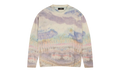 Tie Dye Sweater "Blue" Y0W05551CC MUL