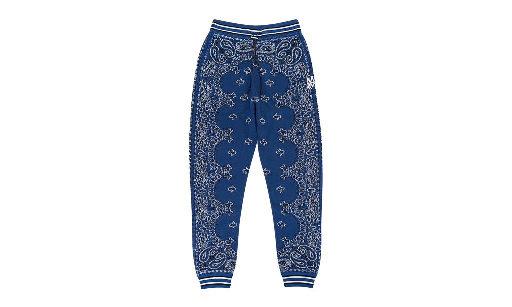 BANDANA B-BALL BLUE SWEATPANTS "Blue, Black" PS22MKP052 BLUBLK