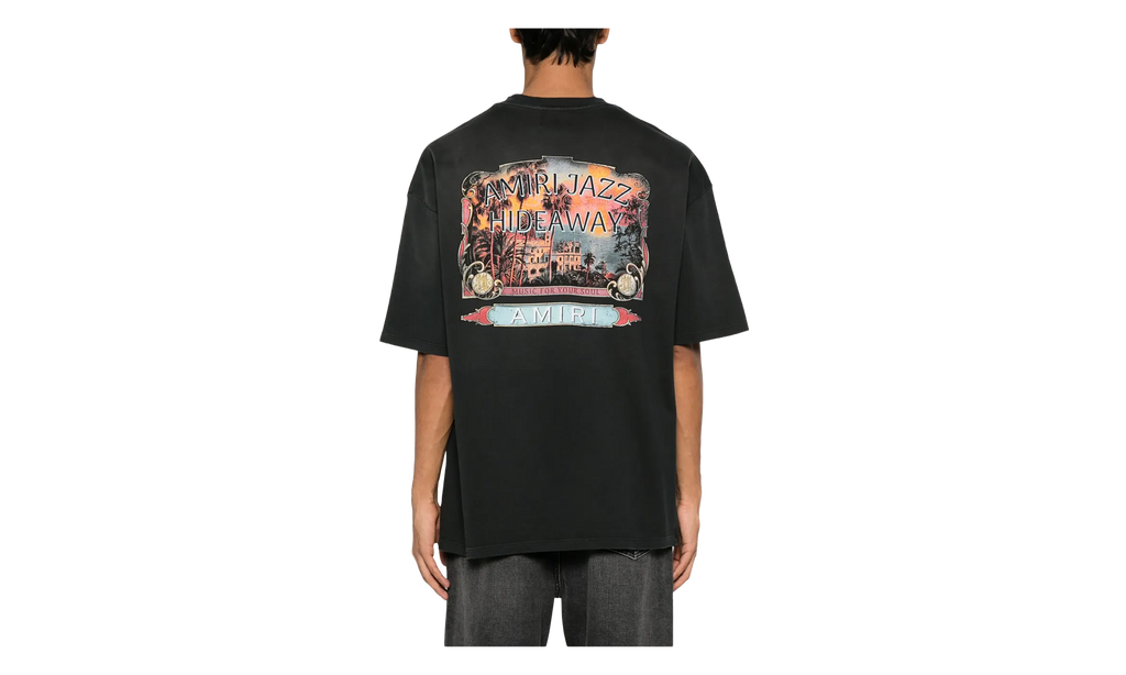 Jazz Hideaway Logo Short Sleeve T-Shirt "Black" AMJYTE1165 001 BLAC