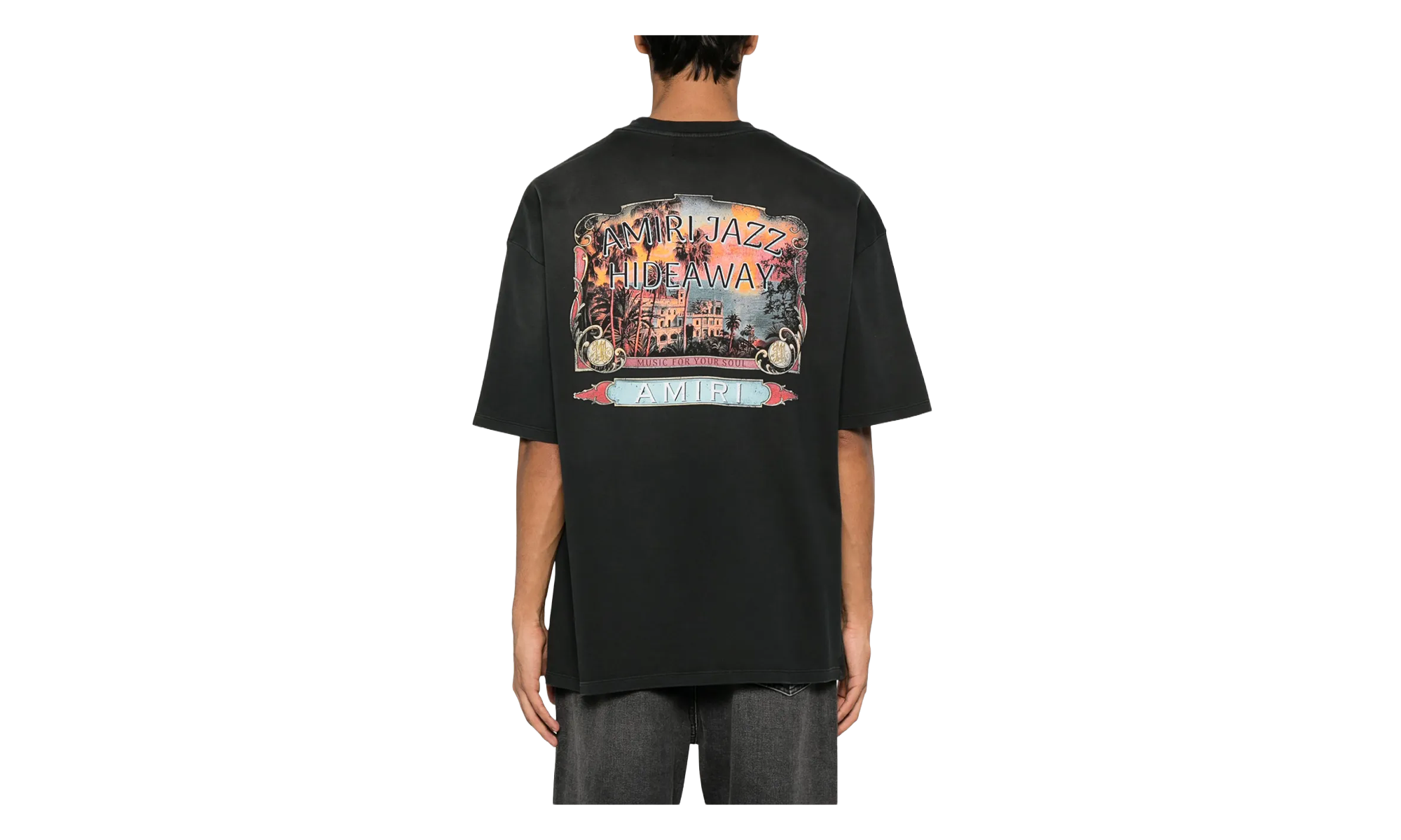 Jazz Hideaway Logo Short Sleeve T-Shirt "Black" AMJYTE1165 001 BLAC
