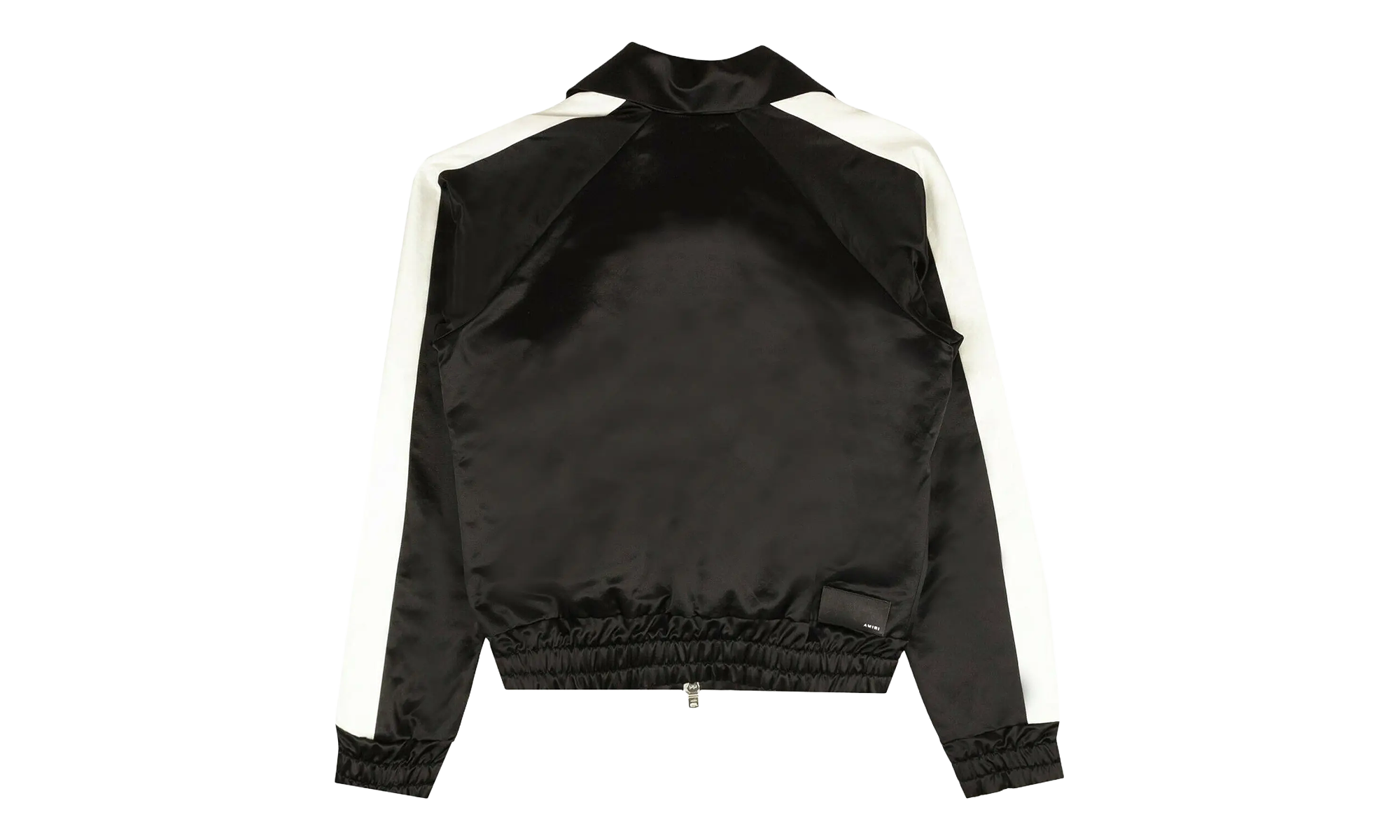 Full Zip Satin Track Jacket "Black" MJT001 001
