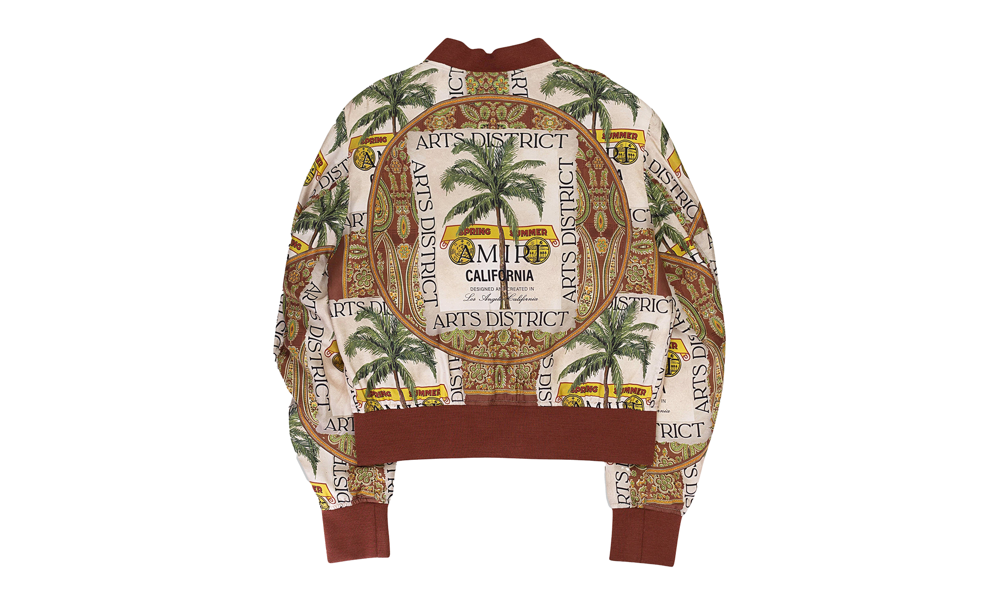 RUM LABEL BOMBER JACKET "Multi" SS22MOS013