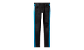 Broken Track Jeans "Aged Black Neon Blue" MBTRJ BKN ANB