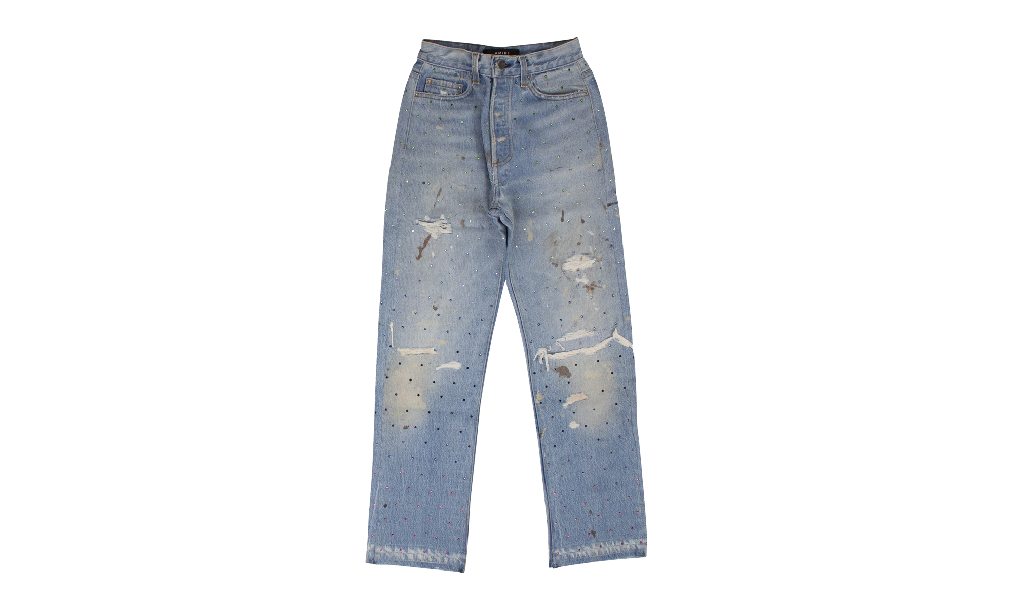 Gradient Crystal Recon Denim Jeans "Blue" Y0W01408RD MUI